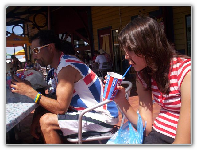 FK and TK at Freo markets Feb 11th 2007